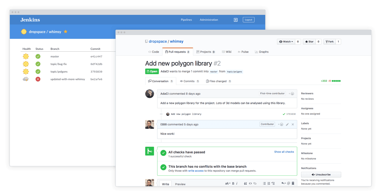Github integration