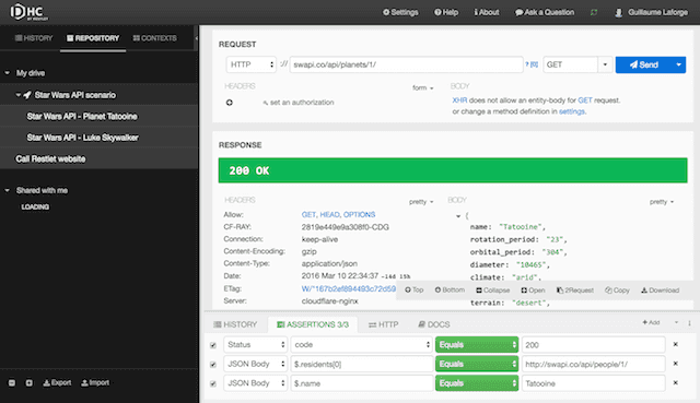 DHC interface